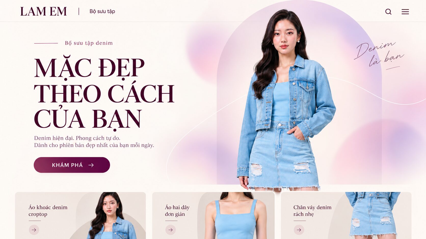 Demo minh họa concept LAM EM trên máy tính